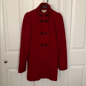 Bershka Red coat, size s